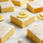Lemon Brownies for Two
