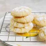 Lemon Crinkle Cookies