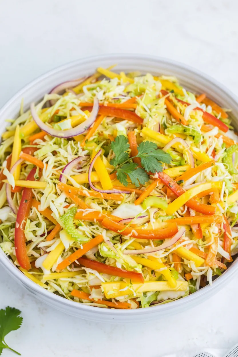 Mango Crunch Slaw Salad