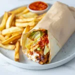 Portuguese-style Chilli Chicken Wrap