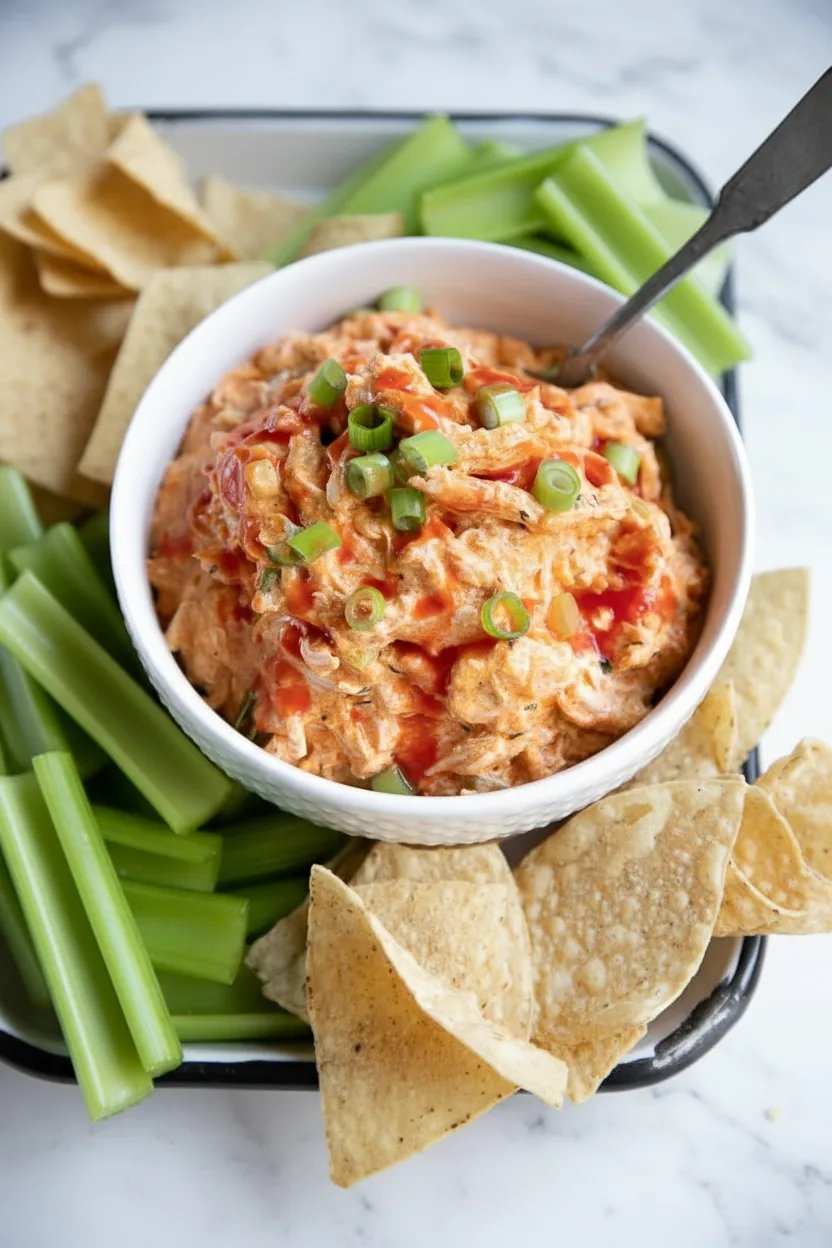 Slow Cooker Buffalo Chicken Dip