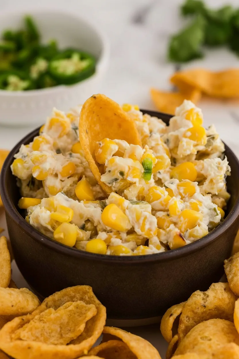 Slow Cooker Spicy Corn Dip