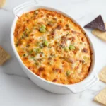 Spicy Buffalo Chicken Dip in a Crock Pot