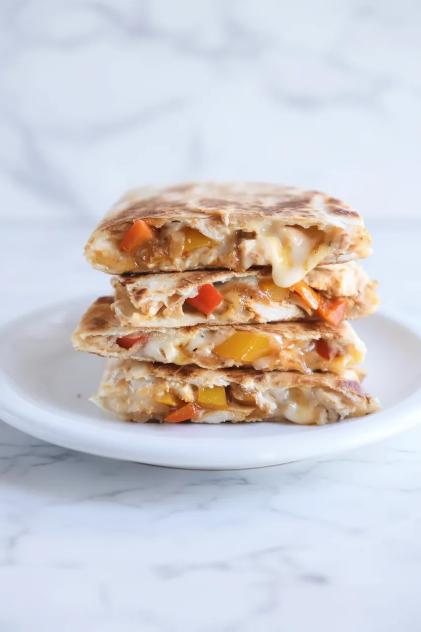 Spicy Chicken Quesadilla Melts