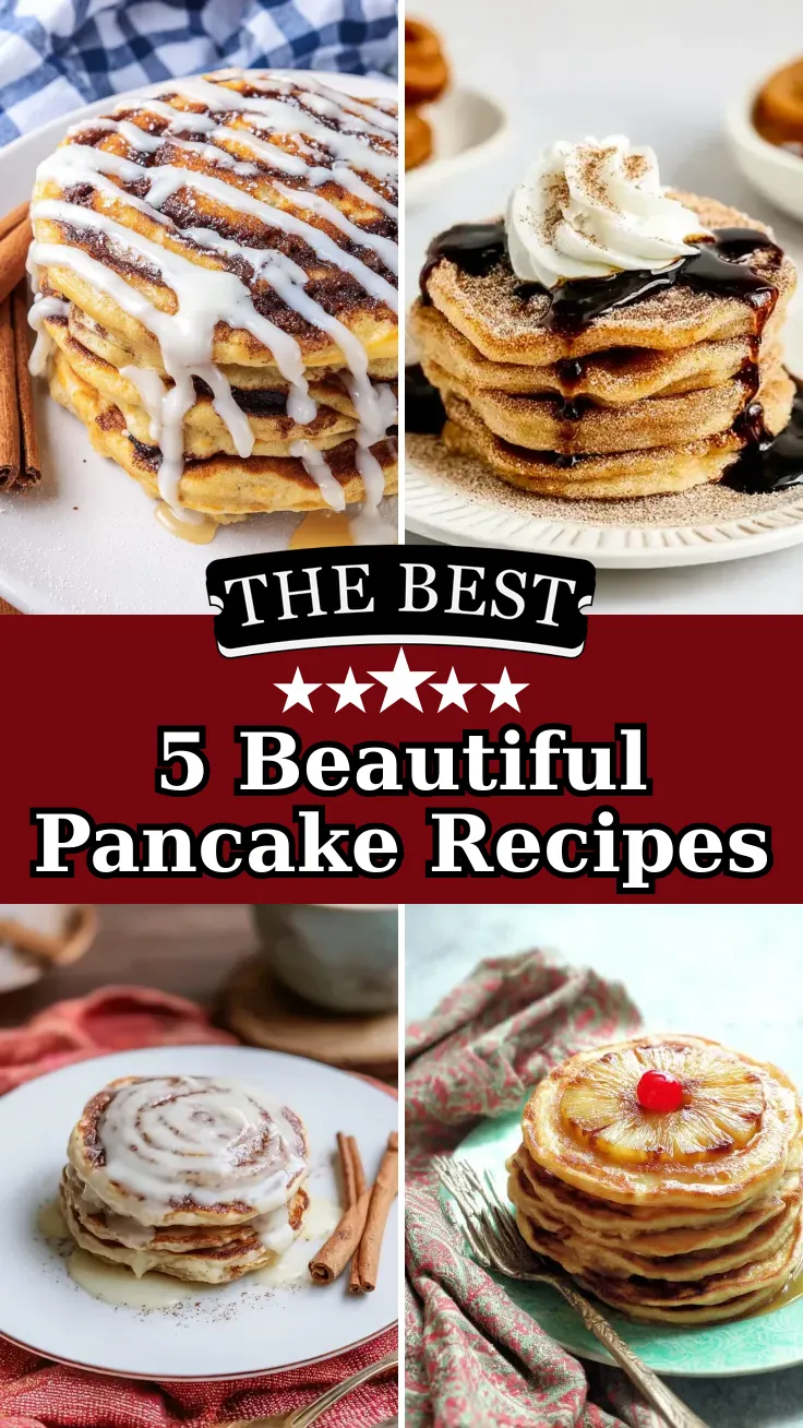 5 Pancakes Ideas for a Beautiful Breakfast