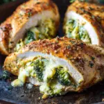 broccoli cheese stuffed chicken breast