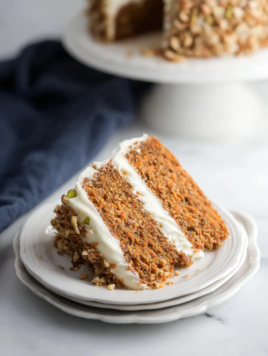Carrot Apple Cake with Warm Spices