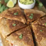 Chicken Fajita Quesadilla Street Style