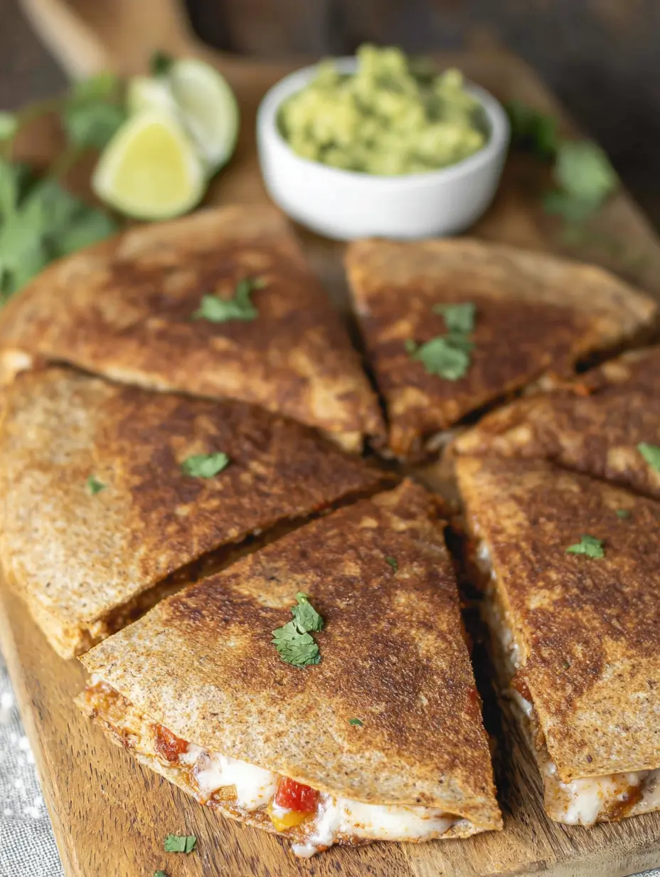 Chicken Fajita Quesadilla Street Style