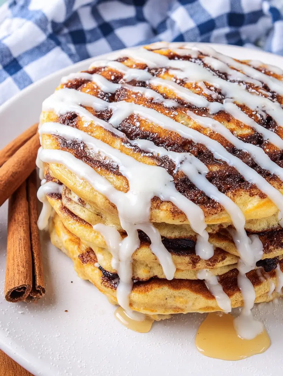 Cinnamon Roll Pancakes