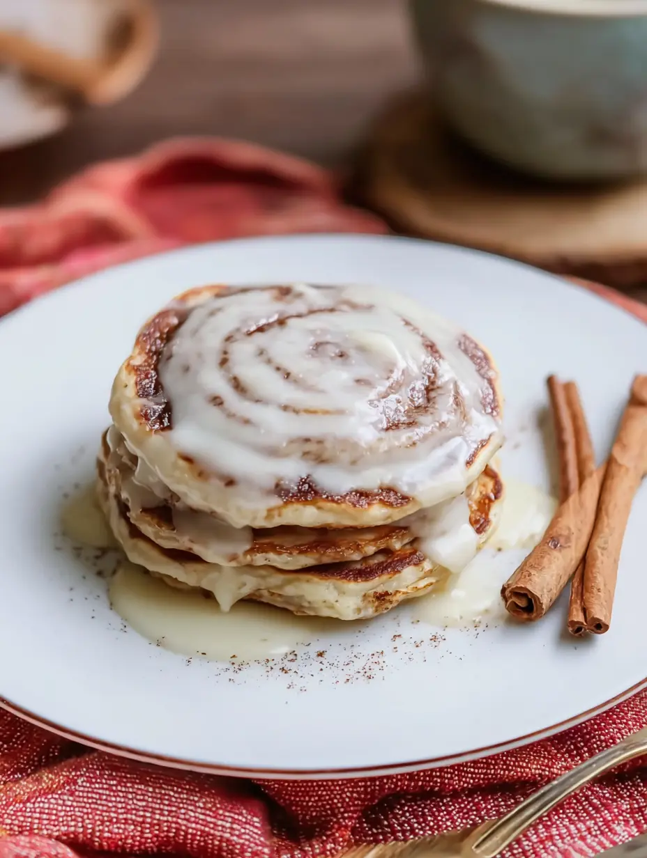 Cream Cheese Cinnamon Pancakes