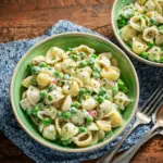 Creamy Pea Pasta Salad