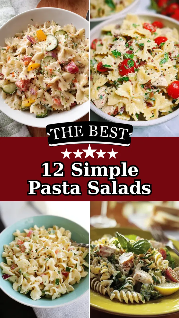 12 Easy Pasta Salads With Italian Dressing