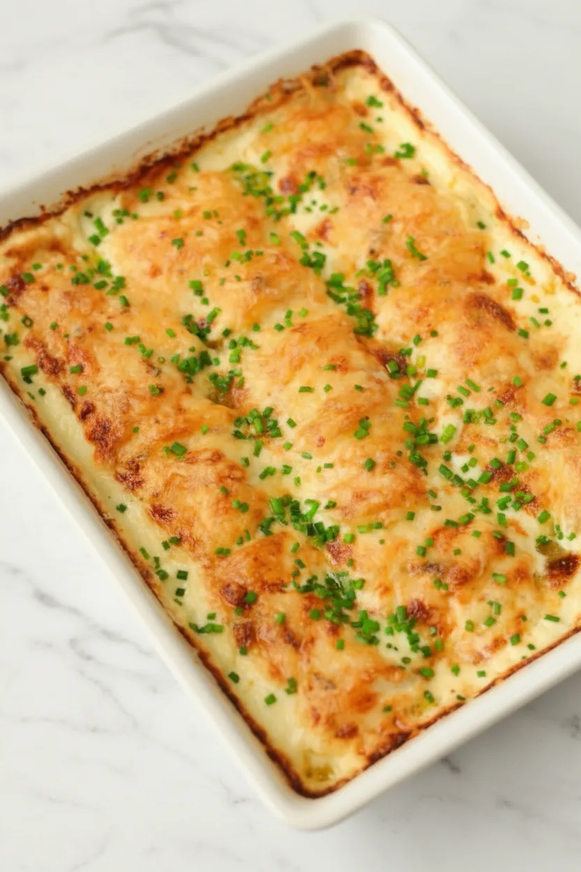 Garlic Butter Potatoes au Gratin