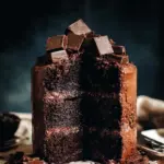 Gooey Chocolate Brownie Cake