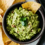 Guacamole with Fresh Cilantro and Lime