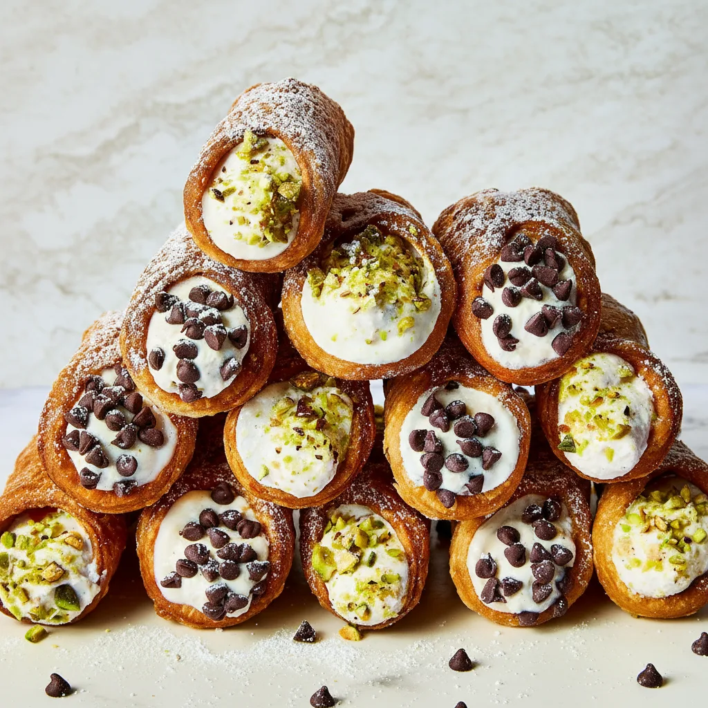 Homemade Cannoli