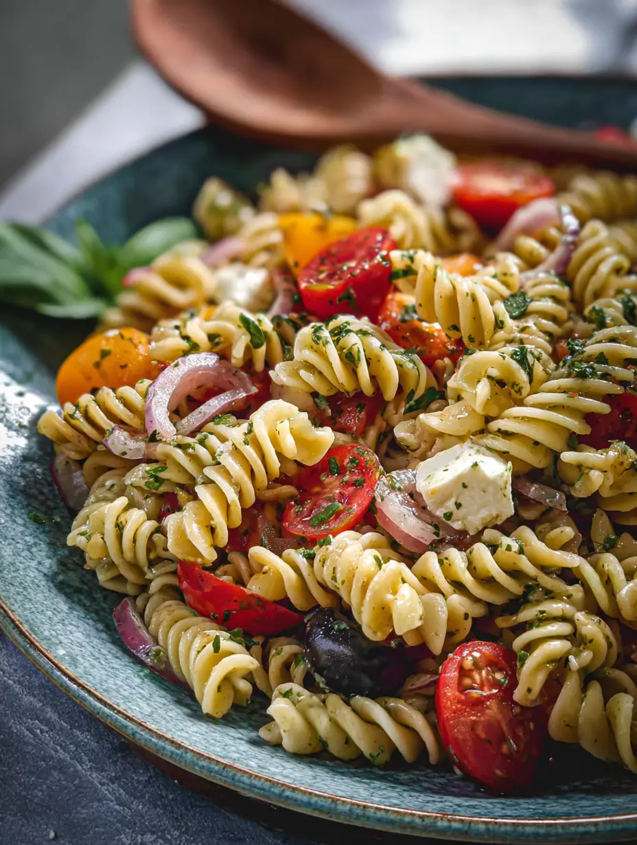 Italian Herb Pasta Salad