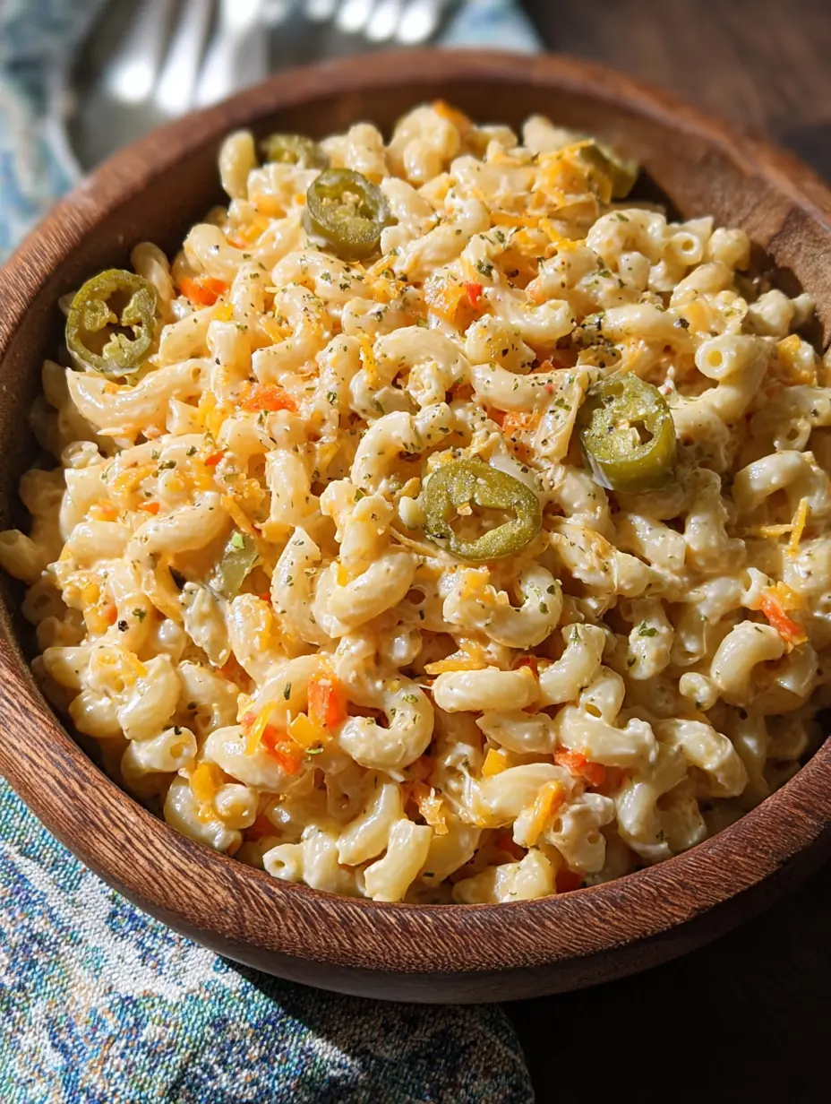 Mexican Jalapeno Macaroni Salad