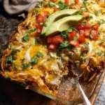 Mix and Bake Chicken Taco Casserole