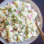 Onion Vinegar Potato Salad