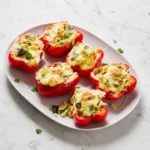 Roasted Ricotta Stuffed Peppers