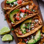 Slow Cooker Pulled Chicken Tacos