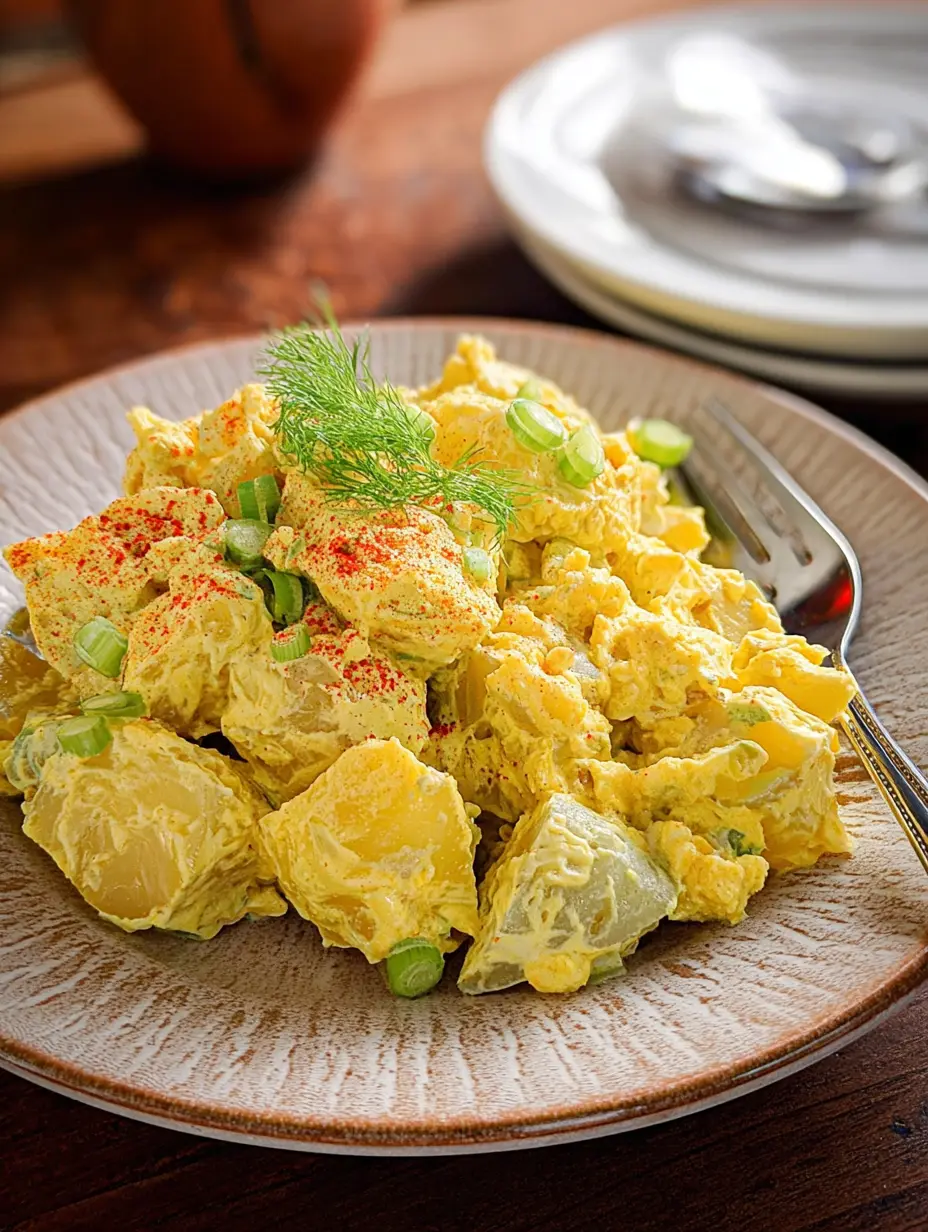Soft Mustard Potato Salad
