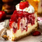Strawberry Cheesecake with Homemade Strawberry Jam