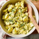 Tangy Vinegar Potato Salad