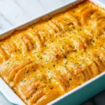 Three Cheese Scalloped Potatoes
