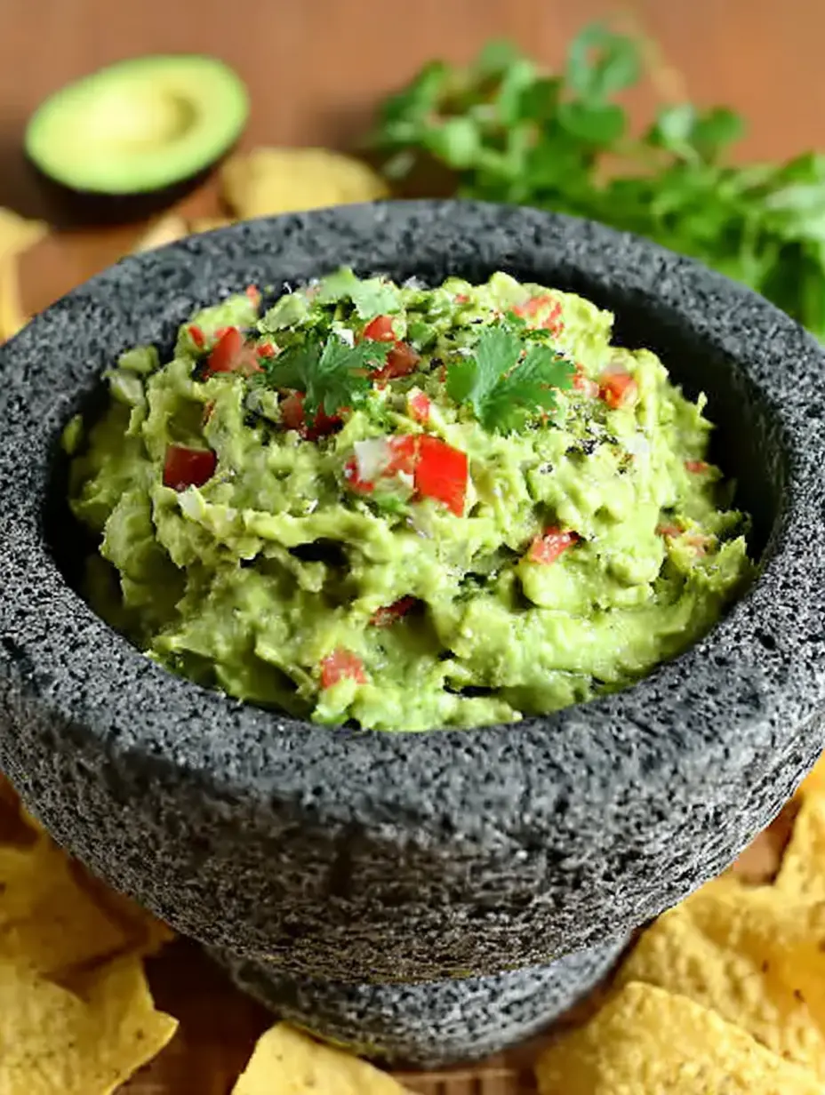 Traditional Abuela Style Guacamole