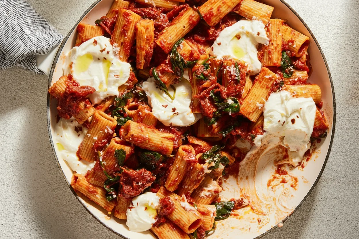 Whipped Ricotta Pasta