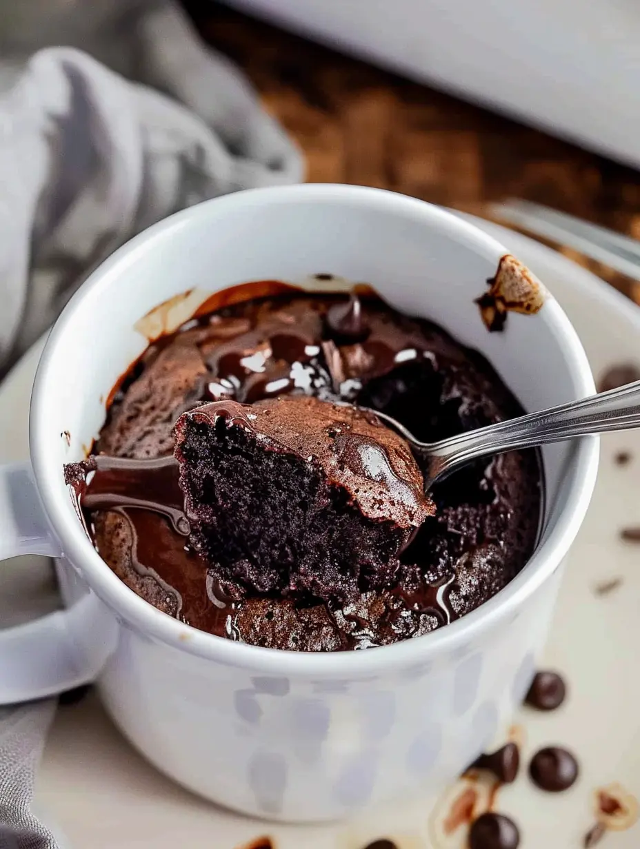 3-Minute Chocolate Mug Cake
