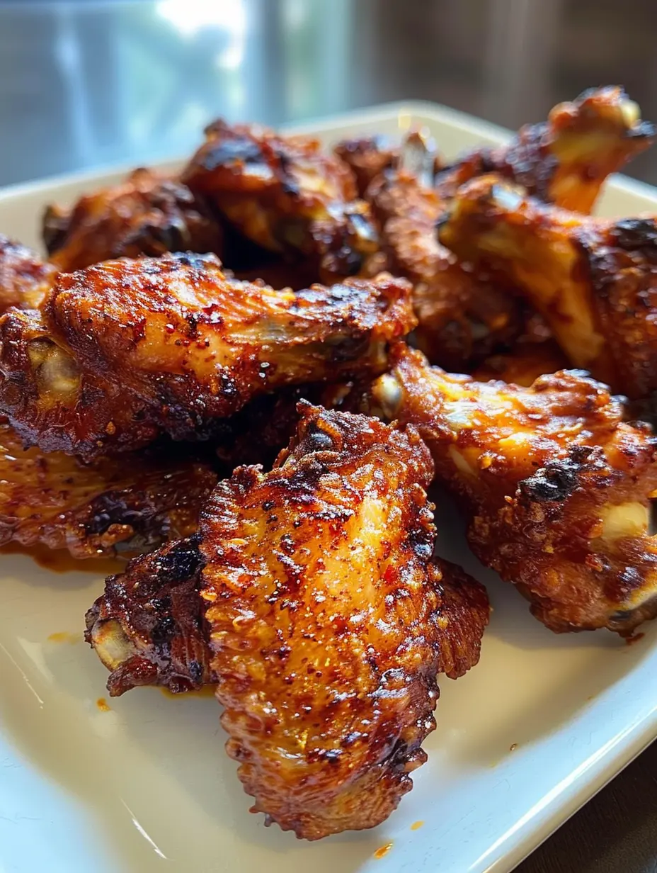 Amazing 425° crispy baked chicken wings