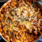 Beef & Mac Cheese Bake