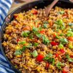 Beef Taco Rice Skillet