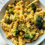 Broccoli Pasta Salad with Chickpeas