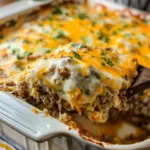 Cheesy Ground Beef Casserole
