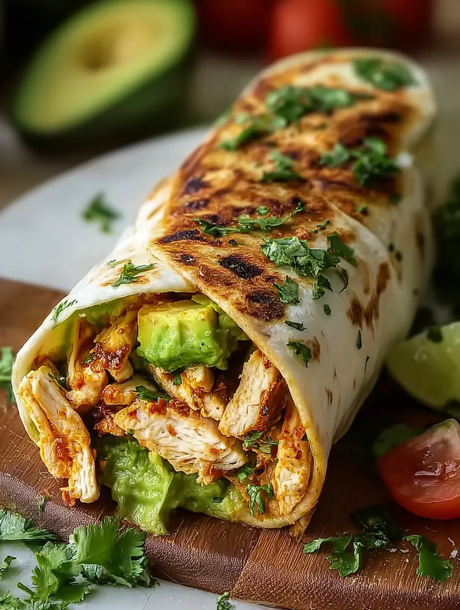 Chicken Avocado Wrap