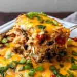 Chicken Burrito Casserole