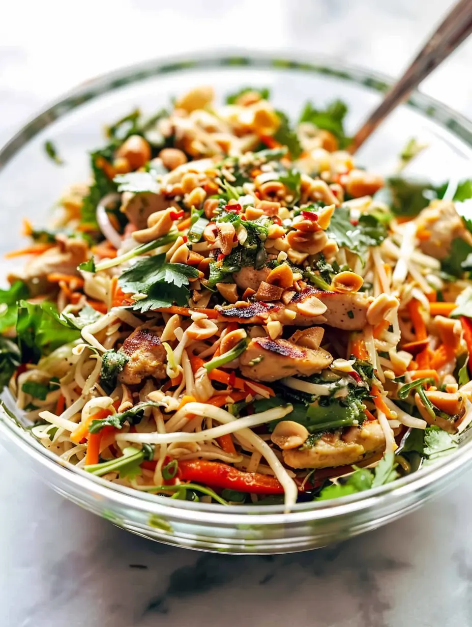 Chopped Thai-Inspired Chicken Salad