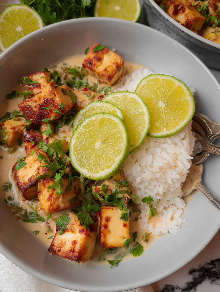 Coconut Lime Tofu