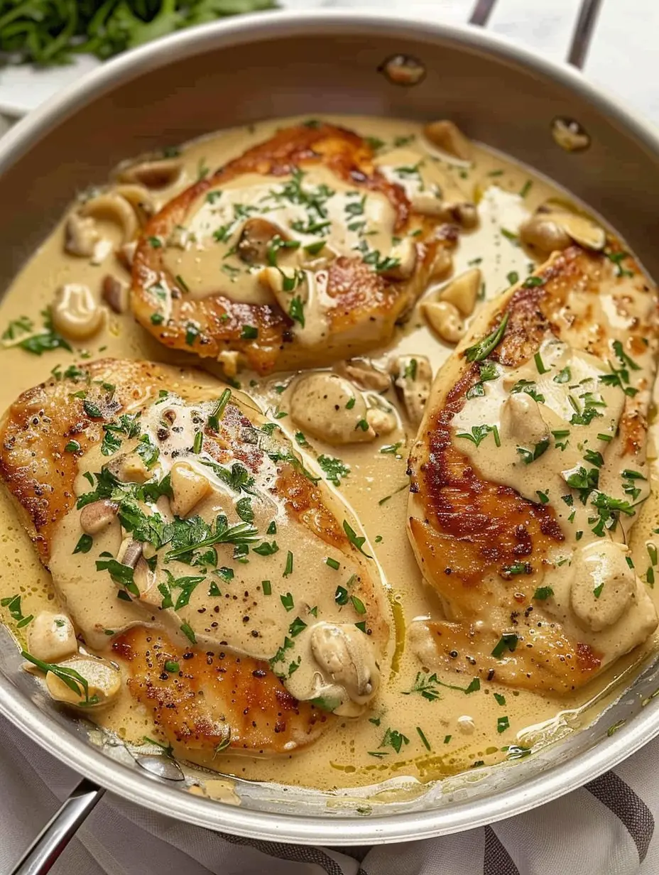 Creamy Garlic Chicken