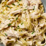 Crockpot Chicken Alfredo