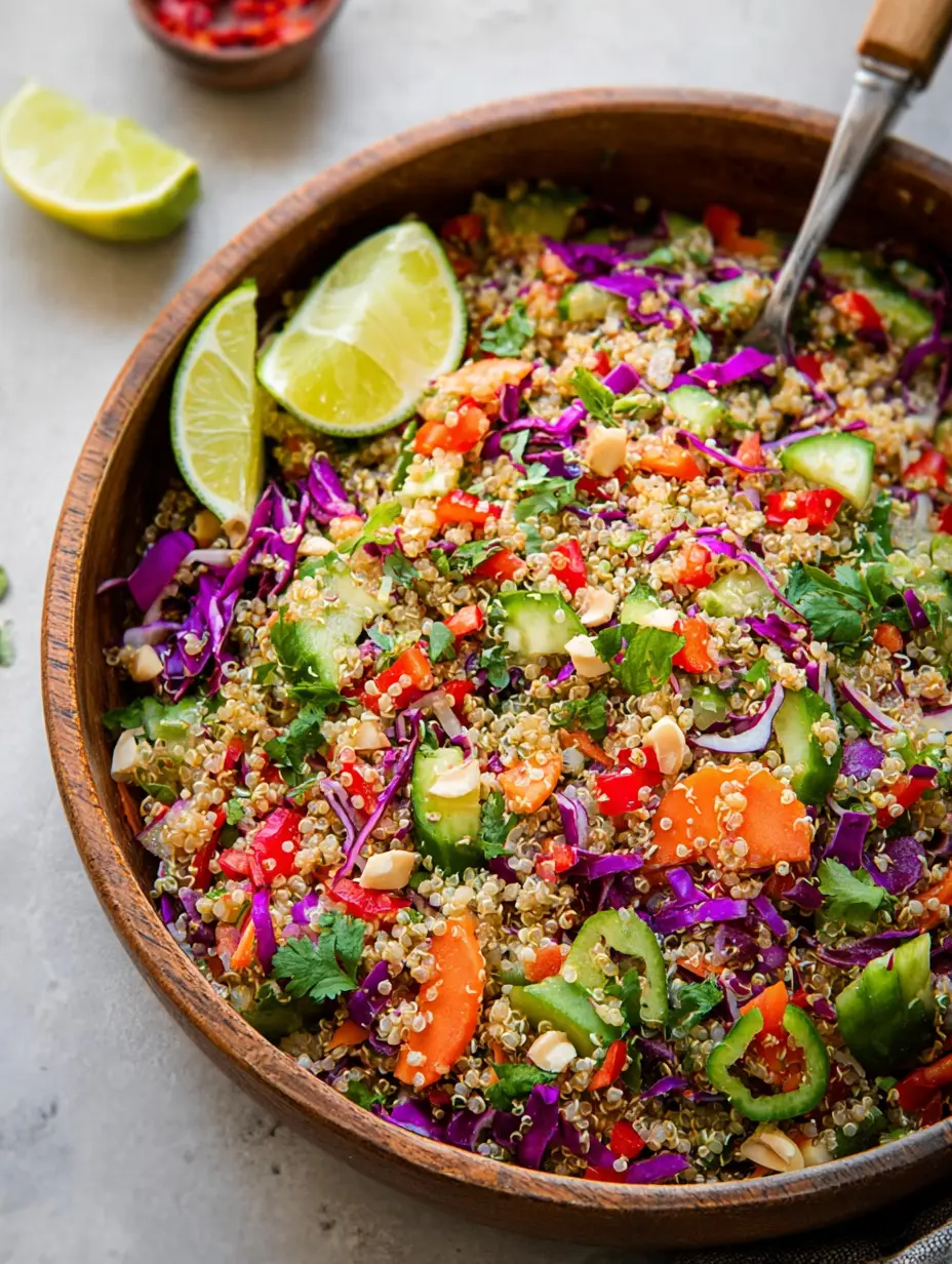 Crunchy Thai Quinoa Salad