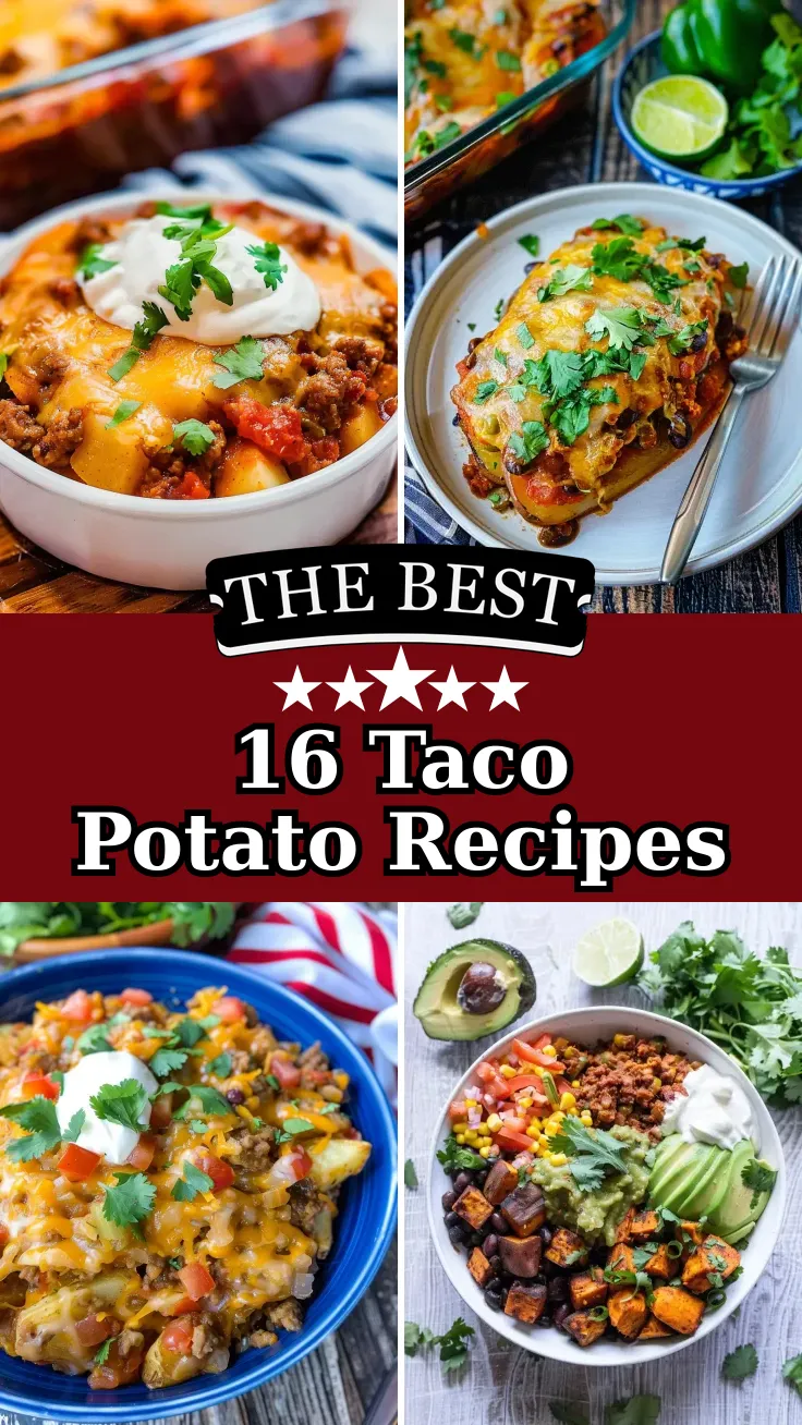 16 Delicious and Easy Taco Potato Recipes