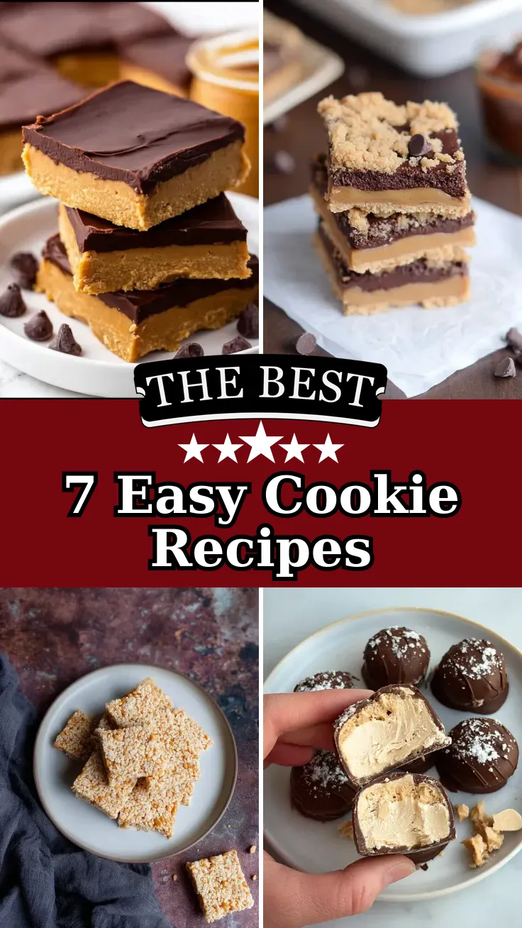 7 Easy Peanut Butter Cookie Recipes for Sweet Snacks