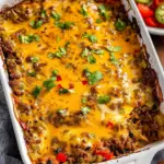 Ground Beef Burrito Casserole
