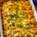 Ground Beef Enchilada Bake